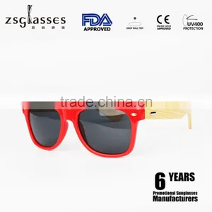 Red Frame Sunglsses Bamboo Sunglasses Make Your Own Sunglasses Supplier's Choice thumbnail-1