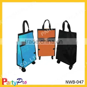 Foldable Non Woven Shopping Trolley thumbnail-1