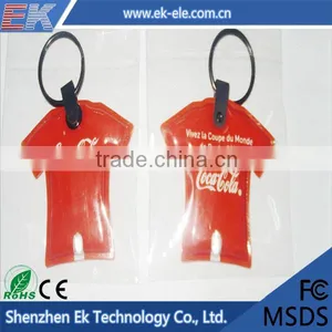Wholesale Low Price High Quality Red Round Keychain thumbnail-4