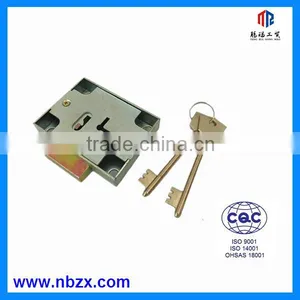 Zinc Office Desk Drawer Lock thumbnail-1