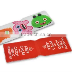 Fashion Design PVC 2 Folder Credit Card Holder for Bank thumbnail-3