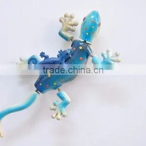 6 Inch Sweden Mother and Child Barcecelona Gecko Fridge Magnets With Single Pole, Plastic Magnetic Souvenir thumbnail-3
