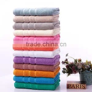 China Wholesale Top Grade Plain Long-staple Pure Color Egyption Cotton Towel Supplier's Choice thumbnail-2