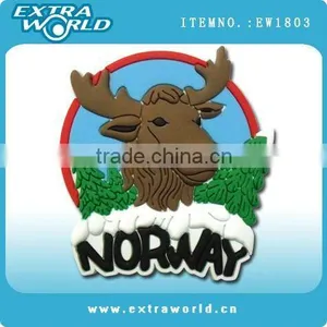 Norway City Souvenir Pvc Fridge Magnet thumbnail-1