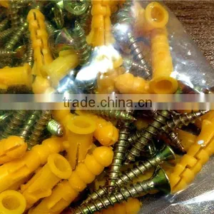 Plastic Expansion Tubes, Expansion Screws, Screw thumbnail-1