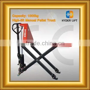 High Lift Manual Pallet Truck Taillift Truck thumbnail-1