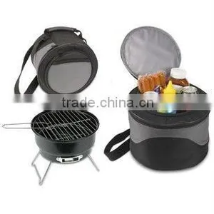 Portable BBQ Grill With Cooler Bag thumbnail-1