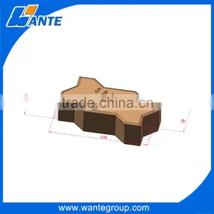 WANTE BRAND Small Business Machines Manufacturers WT1-10 Diesel Type Clay Brick Making Machine for Russia thumbnail-6