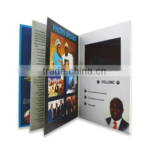 Customized 2.4'' 2.8'' 4.3'' 5'' 7'' 10'' Lcd Digital Video Greeting Card /business Video Card thumbnail-3