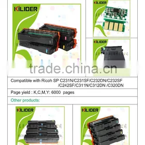 Hot Selling Toner Compatible for Ricoh Printer Aficio Spc232sf Spc242sf Spc220 Drum Unit thumbnail-1
