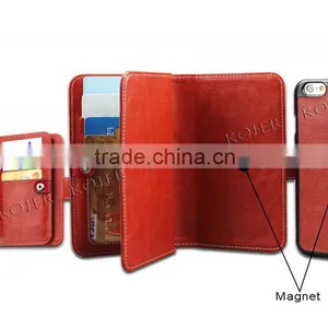 Hot Leather Wallet Phone Case For IPhone 6s thumbnail-4