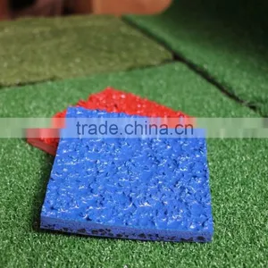 IAAF Certification Sandwich System Spray Coat System PU Running Track Modified TPU Plastic Track thumbnail-6