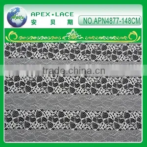 Wholesale Fashion 100% Nylon Fabric New Sample Lace for Dress thumbnail-3