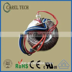 CE ROHS Approoved 50VA 2*12V Miniature 50/60Hz Power Transformer, Low Profile Toroid, Low Profile Ring Core Transformer thumbnail-5