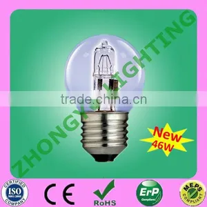 G45 220-240V 46W E27 Halogen Tungsten Lamp thumbnail-1