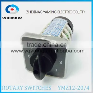 Rotary Switch YMZ12-20/4 Changeover Cam Combination Switch 4 Poles 8 Positions 14 Terminals 20A Ui 690V Sliver Point Contacts thumbnail-3