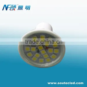 GU10 High Quality SMD5050 Ceramic LED Spot Light Transparent Cover and Frosted Cover thumbnail-2