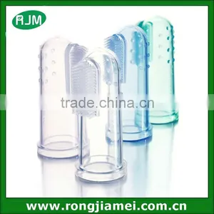 FDA Approved BPA Free Silicone Baby Toothbrush Product Quality Choice thumbnail-1