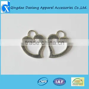 Heart Shape Metal Zipper Puller thumbnail-1