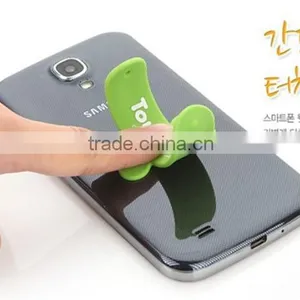 Touch-u Silicone Phone Stand With All Kinds of Color With Retails Package thumbnail-5