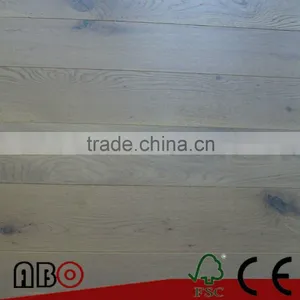 Hot Sale T&G Wide Plank American White Oak Wood Flooring thumbnail-1