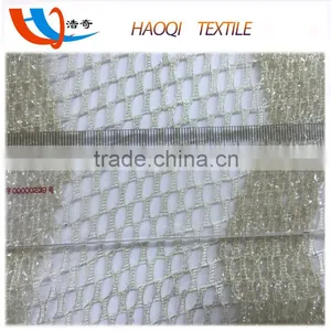 See Through Polyester Mesh Fabric With Silver Fiber thumbnail-1