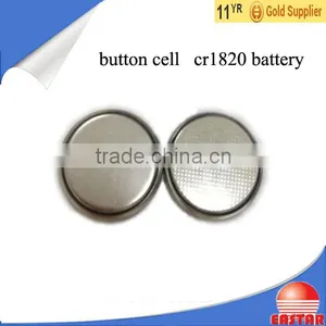 Li-MnO2 Button Cell Cr1820 Battery thumbnail-1