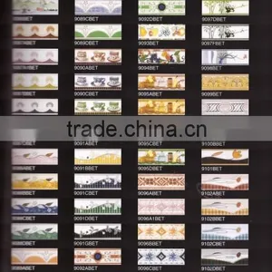 Interior Ceramic Porcelain Polished Wall Tile Border 70x200mm thumbnail-2