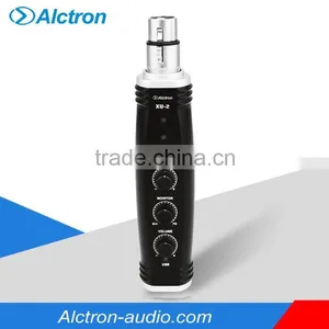 Alctron XU-2 XLR-USB Converter,16Bit A/D Converter,Audio Digital Interface thumbnail-1