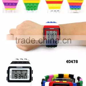 Touch Screen Digital Watches Silicon Watches New Colors and Model Customized Logo Led Watch thumbnail-1