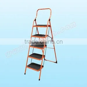 Handrail Steel Ladder Folding 5 Steps thumbnail-1
