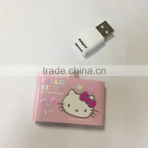 OTG Micro USB 4 In 1 SD Micro SD TF Card Reader for PC and Smartphone thumbnail-3
