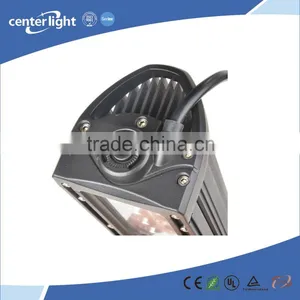72W White and Amber Flood Beam Led Driving Light Bar for Car thumbnail-4