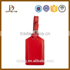 Made in China OEM Factory Genuine Leather Tag Baggage Tag thumbnail-5