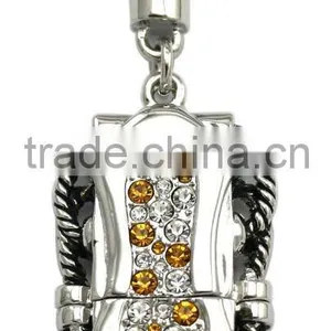 Metal Fashion Jewelry Usb Flash Drive Shell for Valentines Gift thumbnail-1