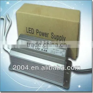 Waterproof Led Driver 60W 12V 24V With SAA Certificate thumbnail-1