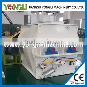 Chain Driving Compact Structure Double Shafts Chicken Food Paddle Mixer Machine for Sale thumbnail-2