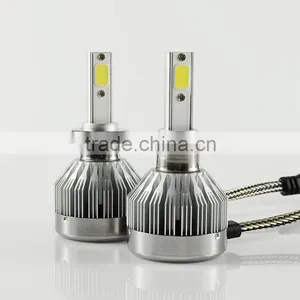 1 Pair 30W 3000lm H7 COB LED Car Headlights Kit Auto Front Light H7 Fog Bulb Automotive Headlamp h8 h9 H11 9005 Hb3 9006 Hb4 thumbnail-2