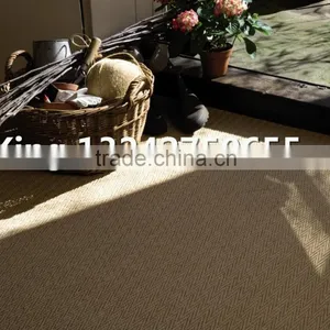 High Quality Latex Backing Wall to Wall Floor Sisal Carpet thumbnail-1
