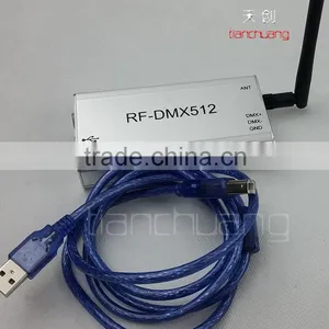 2.4G Wireless DMX512 Synchronous LED Costumes Sender & Receiver thumbnail-1