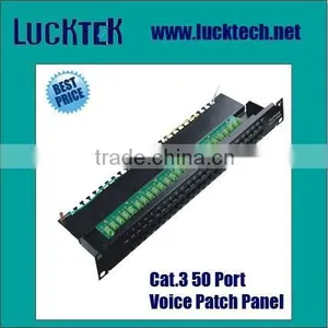 Cat.5e 1U 50 Port Voice Network Patch Panel thumbnail-1