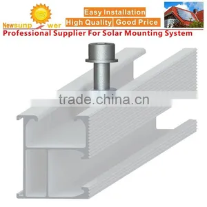 Aluminum Solar Panel Rail Mounting Frames thumbnail-1