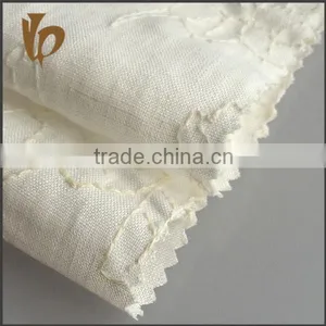 100% Embroidery Linen Fabric for Jacket thumbnail-2