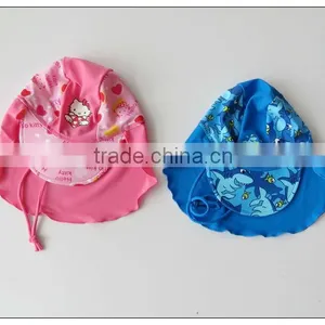2016 Promotion Neoprene Sun Visor Hat /Uv Radiation Stretch Fabric Beach Swimming Cap thumbnail-3