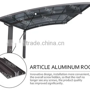 Polycarbonate Modern Carport Siding With Uv Protection thumbnail-3