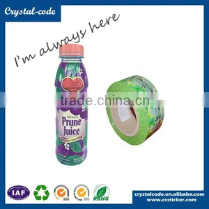 Shrink Waterproof Roll Glossy Colorful Printing Bottle Label Sticker thumbnail-2