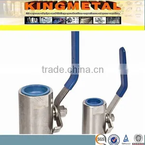 2pc Q11F-16P 304 Stainless Steel API 6A Ball Valve thumbnail-1