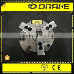 3 Jaw Vertical Through-hole Hydraulic Power Lathe Chuck for CNC Wheel Vertical Lathe Machine thumbnail-1