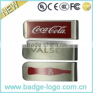 2014 New Fashion Stainless Steel Business Money Clip /money Clip Supplier/stainless Steel Money Clip thumbnail-1