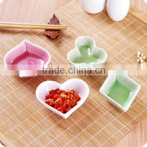 Ceramic Sauce Dish Pickles Snacks Saucer Dish of Vinegar Sauce Dish Quality Choice thumbnail-1